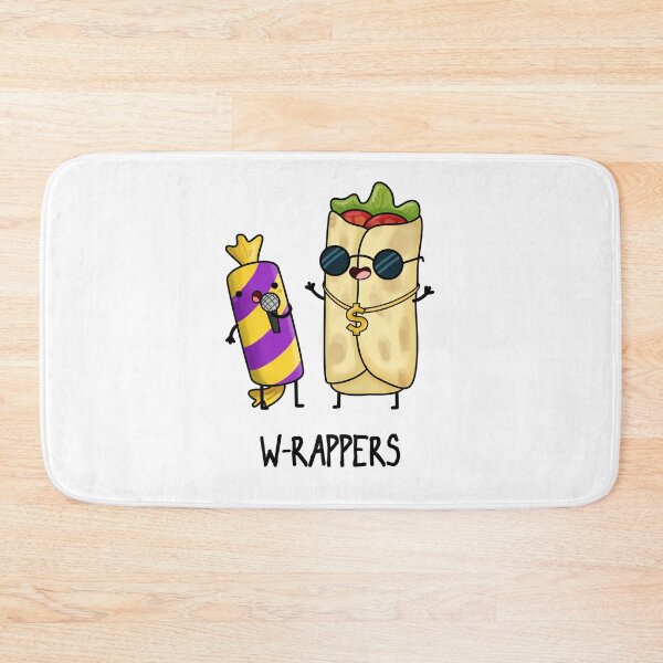 Item preview, W-rappers Funny Food Puns  designed and sold by punnybone.