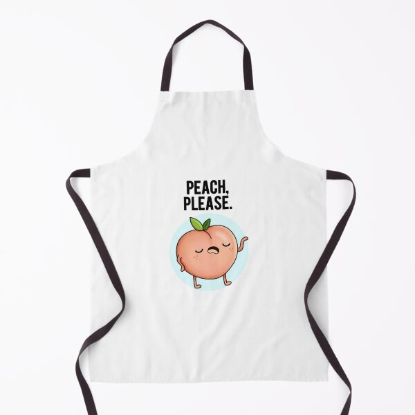Item preview, Peach Please Funny Fruit Puns  designed and sold by punnybone.