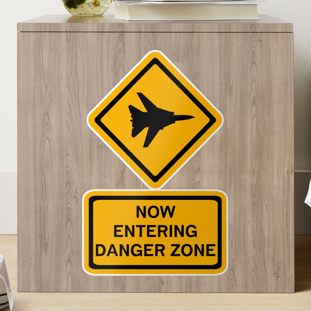 【15p美品】デンジャーゾーン Danger Zone Decal ボール