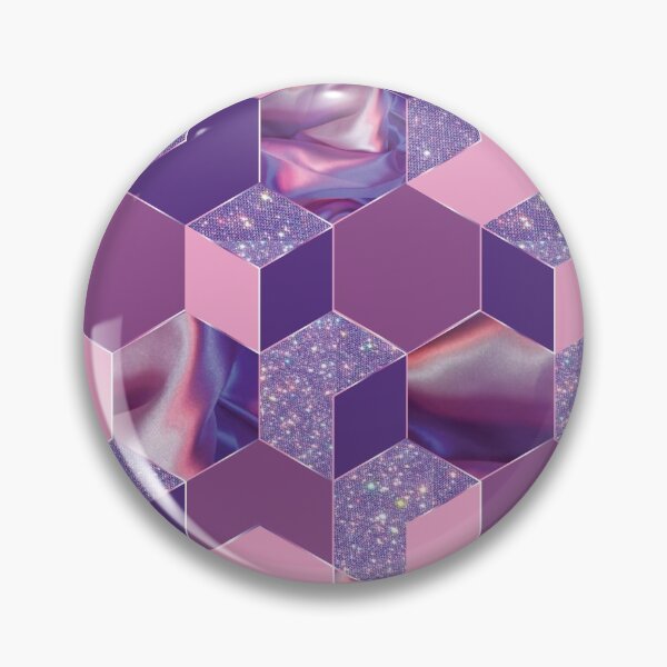 Item preview, Purple pink glitter geometric pattern designed and sold by sweet dreamer.
