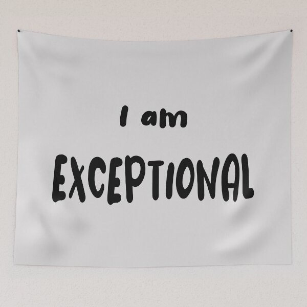 Item preview, I Am Exceptional designed and sold by Mrspink16.