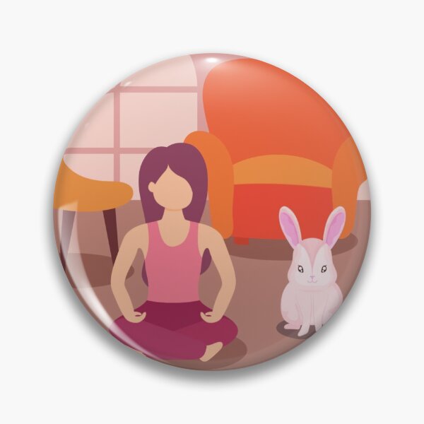 Item preview, Bunny Yoga Studio designed and sold by Schka.