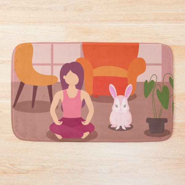 Item preview, Bunny Yoga Studio designed and sold by Schka.