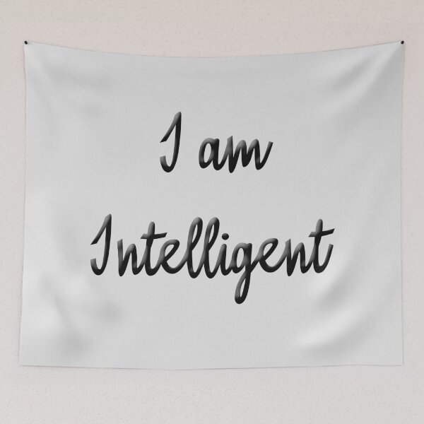 Item preview, I Am Intelligent designed and sold by Mrspink16.