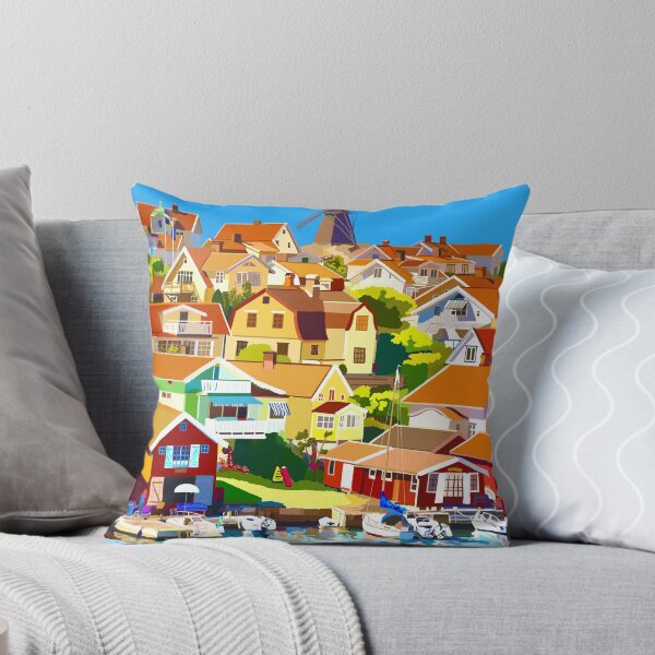 Item preview, Fiskebäckskil Swedish Fishing Village designed and sold by NattyDesigns.