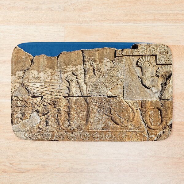 Artikelvorschau, Persian Mythological Winged Lion Relief, Persepolis Persien Iran entworfen und verkauft von worldways.