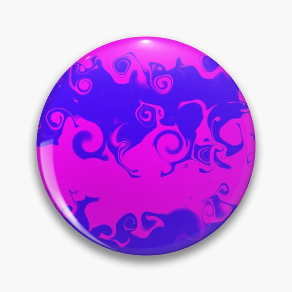 Item preview, Aesthetic Abstract #6 : Dangerous (Fuchsia and Bright Electric Blue) designed and sold by Cosmic-Ferret.