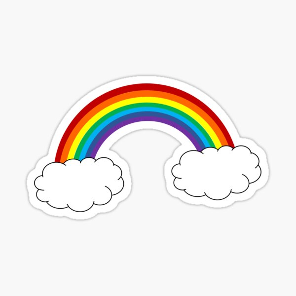 Rainbow stickers  Sticker