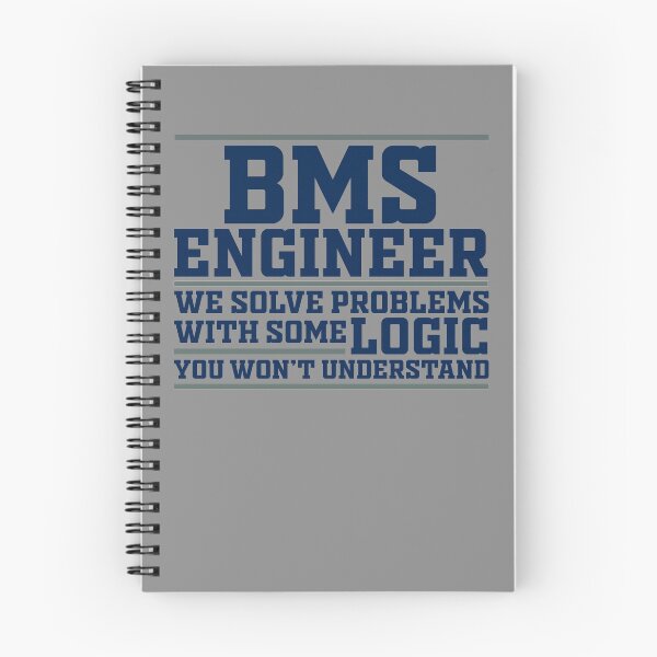 Item preview, BMS Engineer - We solve problems with some logic you won't understand! Dark Blue and Green designed and sold by ZephyrusDesigns.