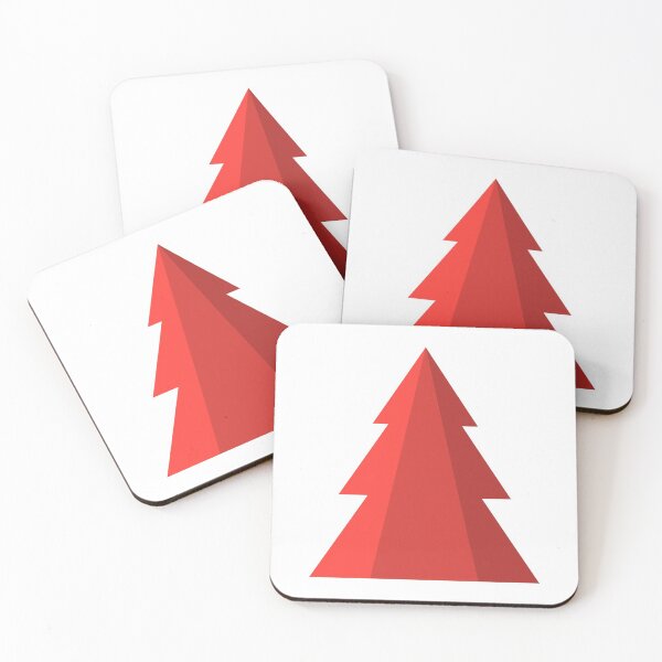 Item preview, Red Tricolor Pine Tree designed and sold by Susssanne.
