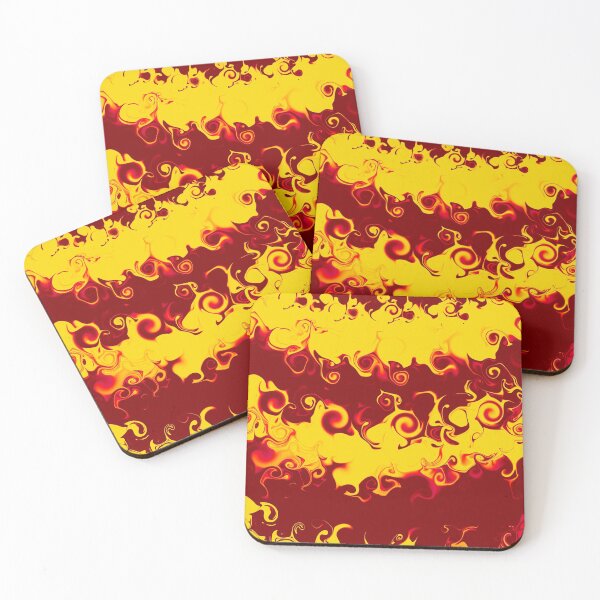 Item preview, Abstract Art #6 : Dangerous (Fire Yellow, Orange, and Red) designed and sold by Cosmic-Ferret.