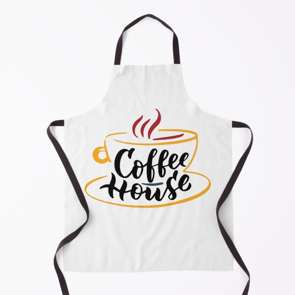 Item preview, Coffee house, coffee slogan with coffee mug on white background designed and sold by coffeeapparel.