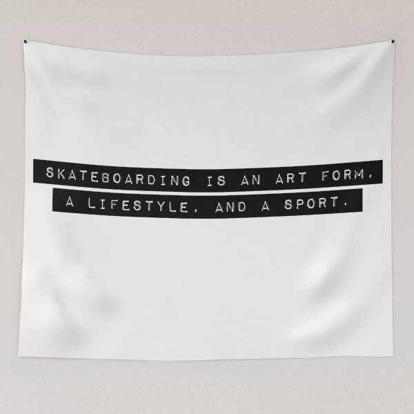 Item preview, Skateboard Quote Lifestyle designed and sold by PseudoEnergy.