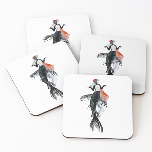 Item preview, Koi Mermaids designed and sold by thistleandspade.