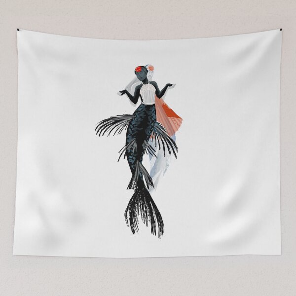 Item preview, Koi Mermaids designed and sold by thistleandspade.