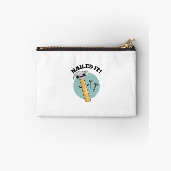Item preview, Nailed It Funny Hammer Nail Puns  designed and sold by punnybone.