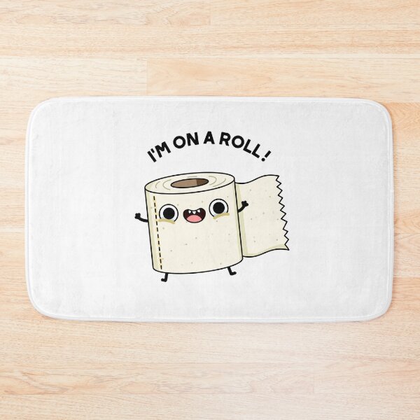 Item preview, I'm On A Roll Funny Toilet Paper Puns  designed and sold by punnybone.