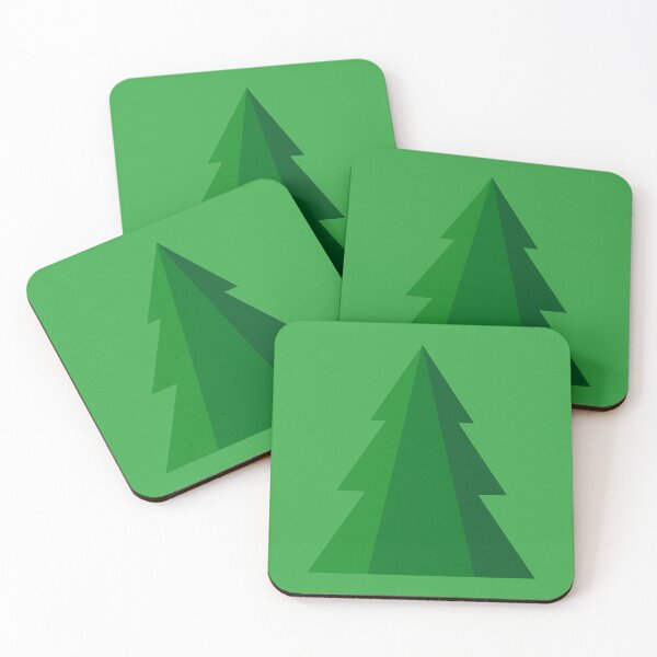 Item preview, Green Tricolor Pine Tree designed and sold by Susssanne.