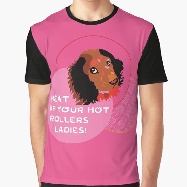 Cocker Spaniel Hairdresser - Pink Graphic T-Shirt