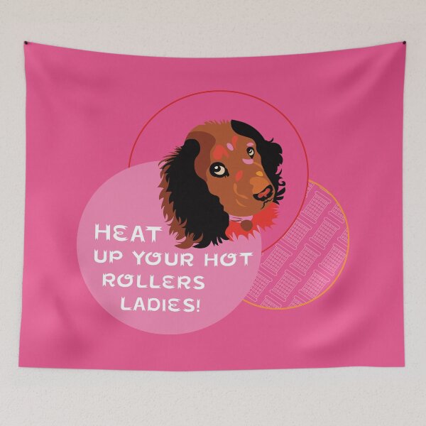 Item preview, Cocker Spaniel Hairdresser - Pink designed and sold by Ro Windust.