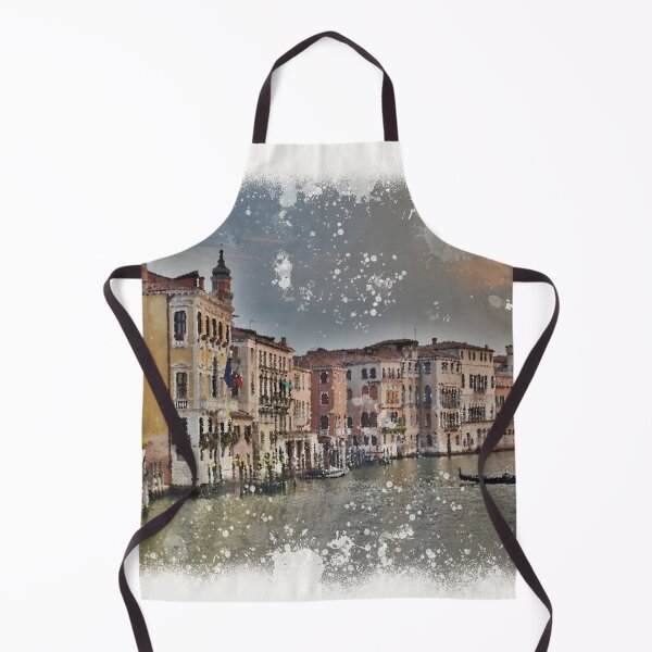 Item preview, A Taste Of Venice Gondolas Galore Mixed Media designed and sold by OByD.