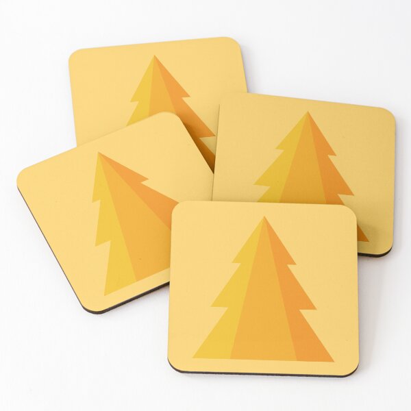 Item preview, Orange Tricolor Pine Tree designed and sold by Susssanne.