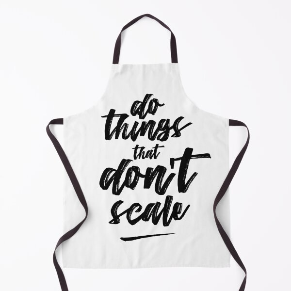 Item preview, Do things that don't scale. Poster inspiration for startups designed and sold by EziaDesign.