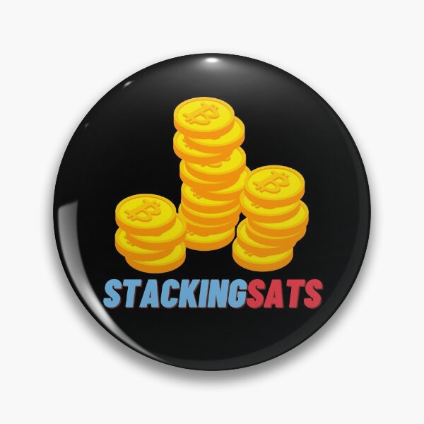 Item preview, Stacking Sats Bitcoin NFT Art HODL Your Bitcoin designed and sold by ravishdesigns.