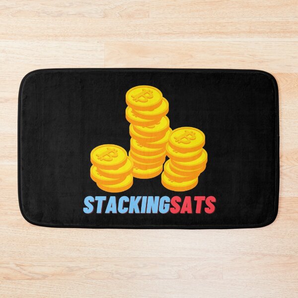 Item preview, Stacking Sats Bitcoin NFT Art HODL Your Bitcoin designed and sold by ravishdesigns.