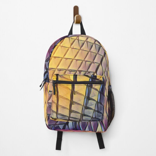 Item preview, Louvre Pyramid Pop Art Design Pattern designed and sold by vortexatelier.