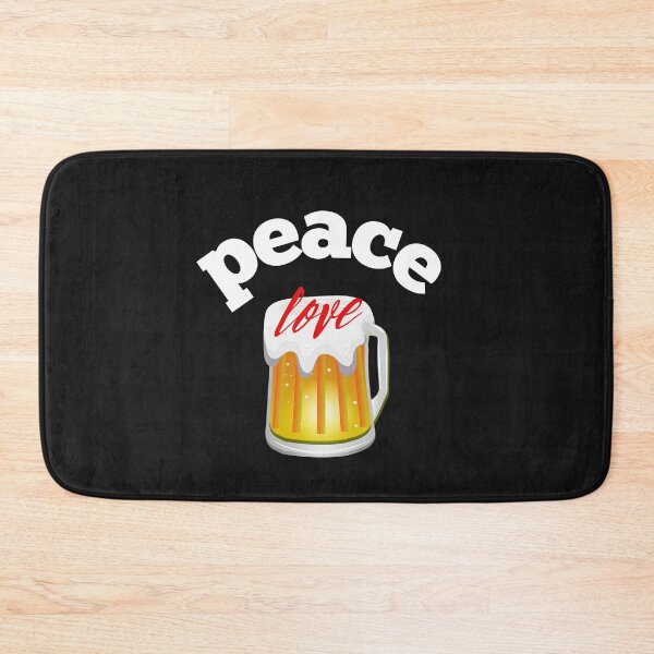 Item preview, Peace Love And Beer designed and sold by SportyDogShop.