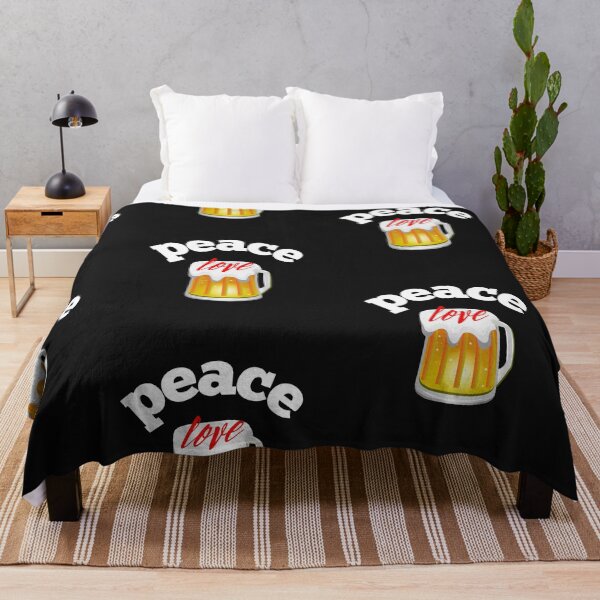 Item preview, Peace Love And Beer designed and sold by SportyDogShop.