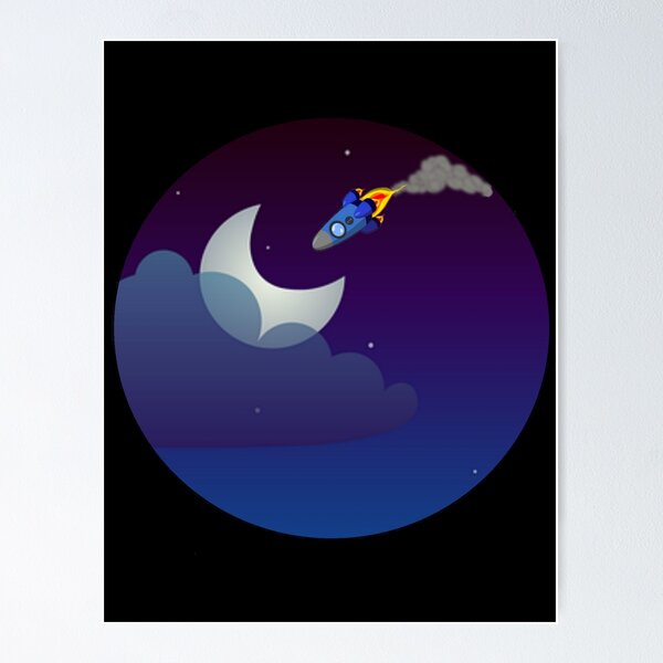 Item preview, Going to the Moon designed and sold by Easy Rider.