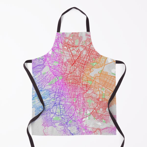 Item preview, Mexico City Map - Colorful designed and sold by deMAP.