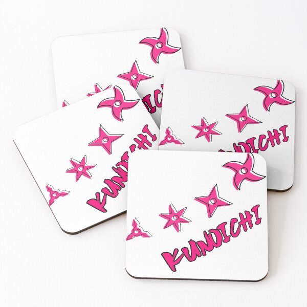 Item preview, Kunoichi star blades - pink 2 designed and sold by Mitnal.