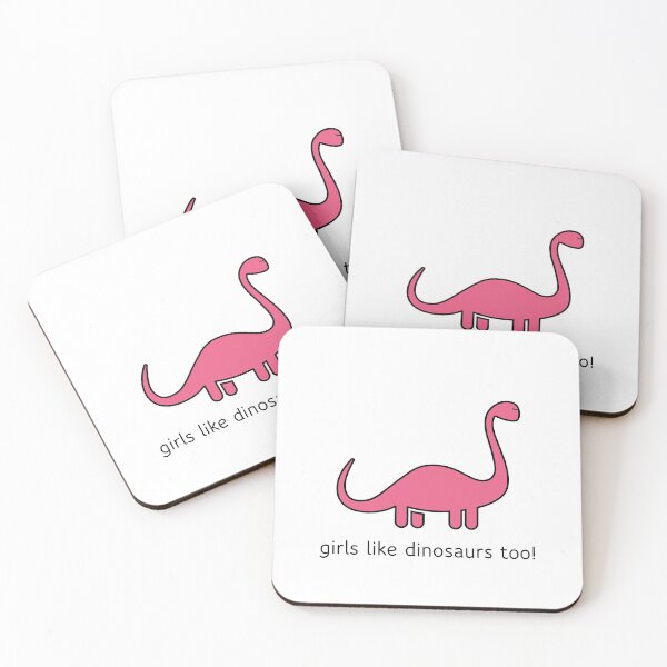 Item preview, Girls like dinosaurs too! designed and sold by platonicXXI.
