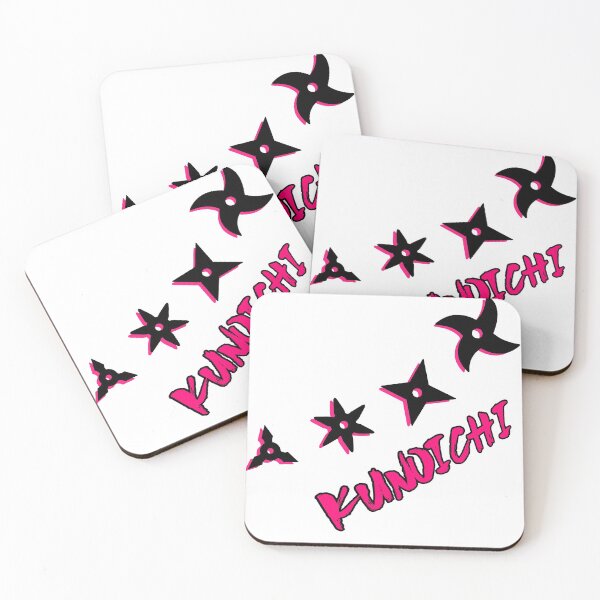 Item preview, Kunoichi star blades - black & pink designed and sold by Mitnal.