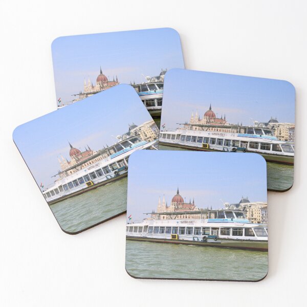Item preview, Cruise boat and Parliament, Budapest, Hungary, on the River Danube designed and sold by FranWest.