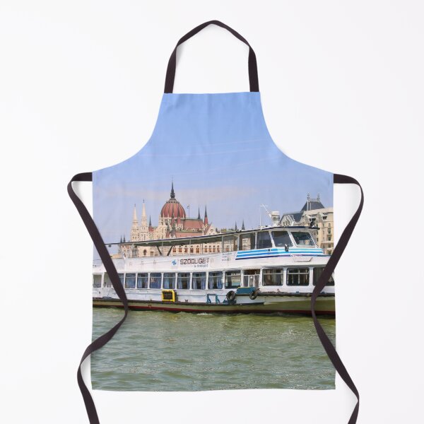 Item preview, Cruise boat and Parliament, Budapest, Hungary, on the River Danube designed and sold by FranWest.