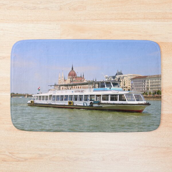 Item preview, Cruise boat and Parliament, Budapest, Hungary, on the River Danube designed and sold by FranWest.