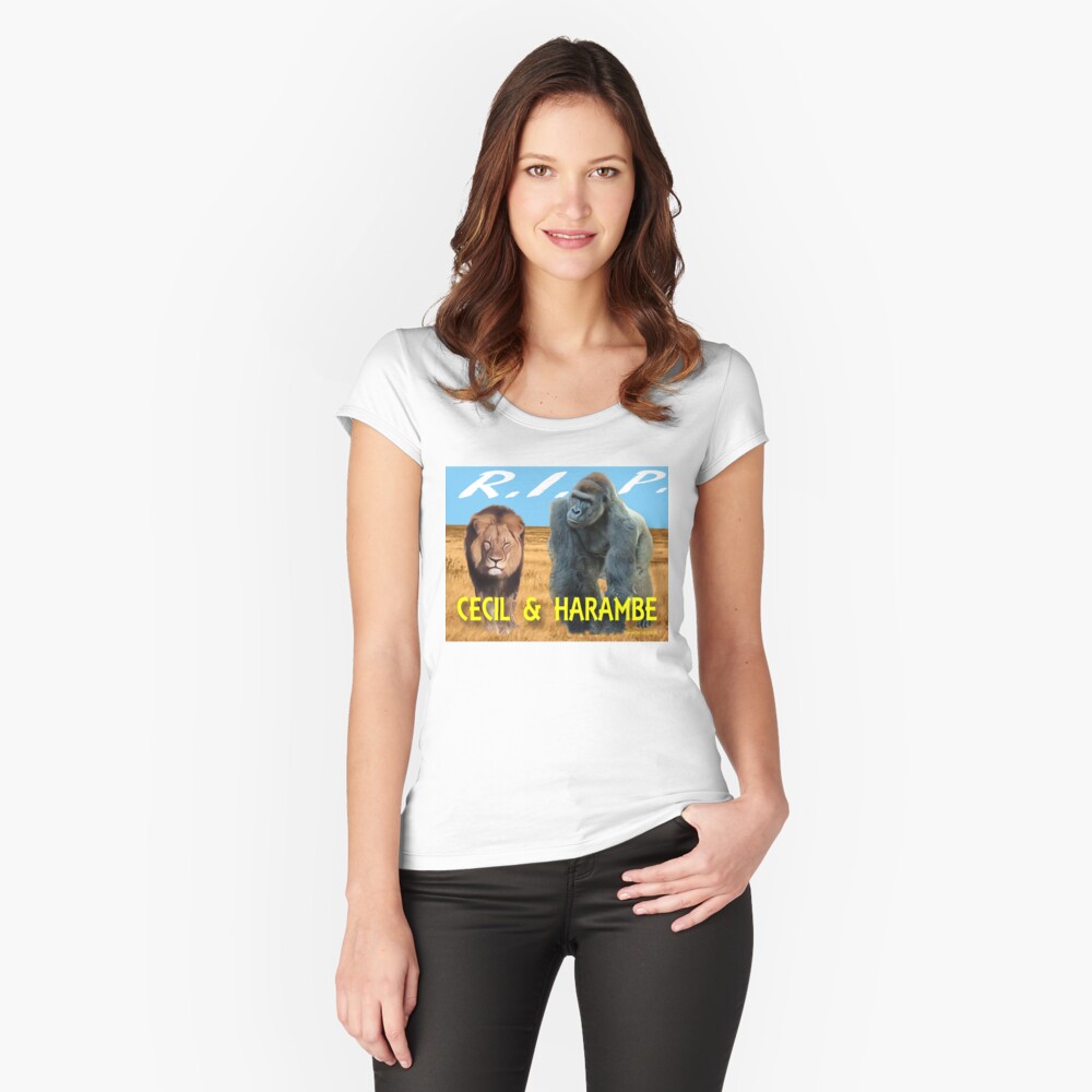 Item preview, Fitted Scoop T-Shirt designed and sold by EyeMagined.
