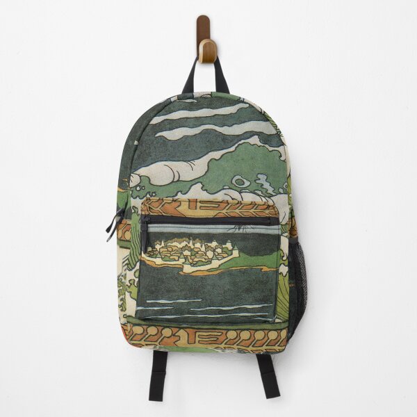 Item preview, The Tale of Tsar Sultan – Ivan Bilibin 1904 Ocean Waves designed and sold by RonesaAveela.