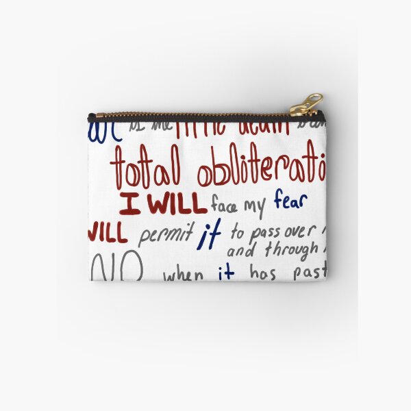 Item preview, The Litany against fear designed and sold by ksail.