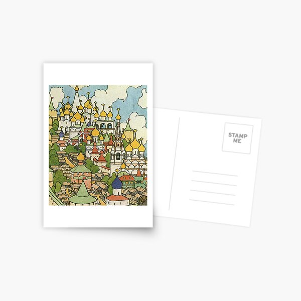 Item preview, The Gase of the City - Ivan Bilibin 1902 designed and sold by RonesaAveela.