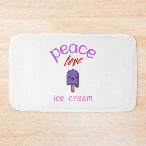 Item preview, Pease Love And Ice Cream designed and sold by SportyDogShop.