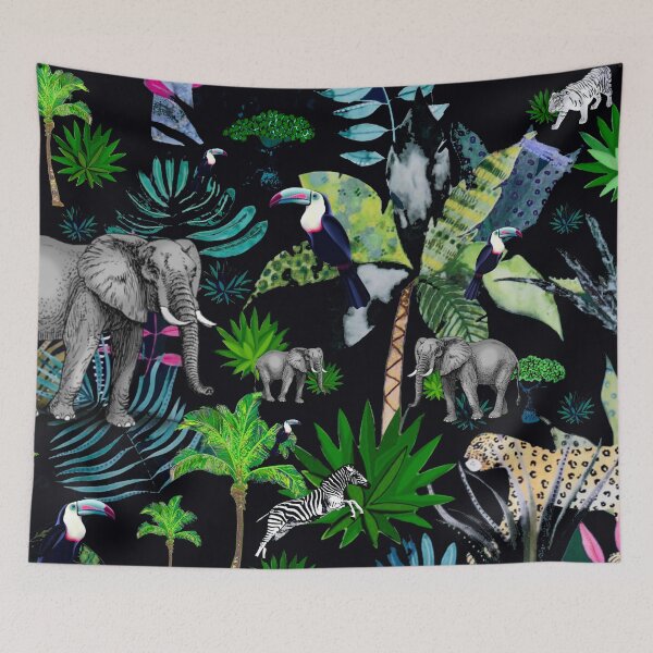 Item preview, Jungle Landscape Pattern  designed and sold by MarcSabuncu.