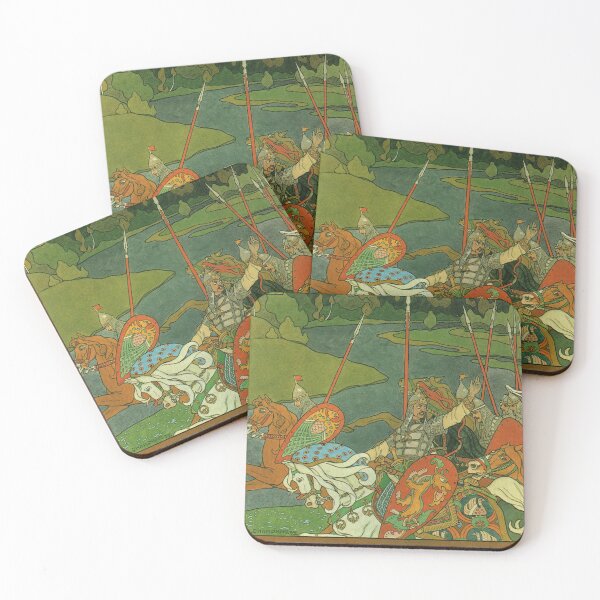 Item preview, Volga with the troops – Ivan Bilibin 1902 designed and sold by RonesaAveela.