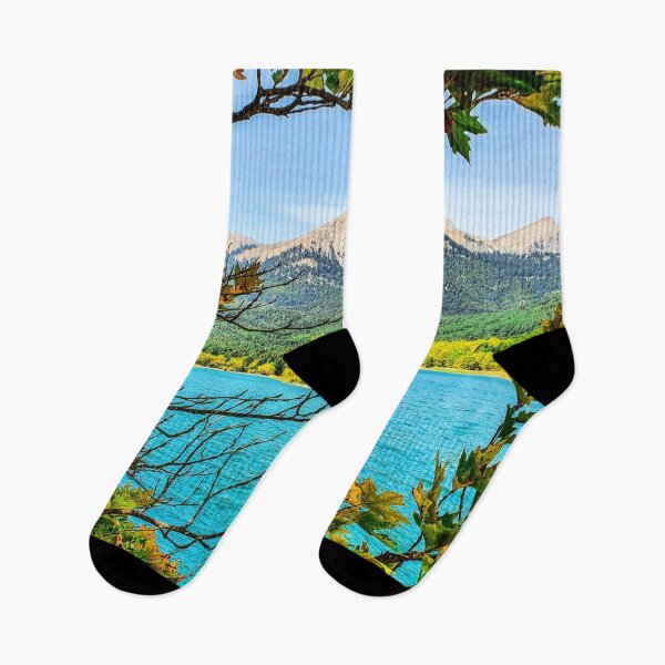 Item preview, Camping en el lago Doxa designed and sold by GRKiT.