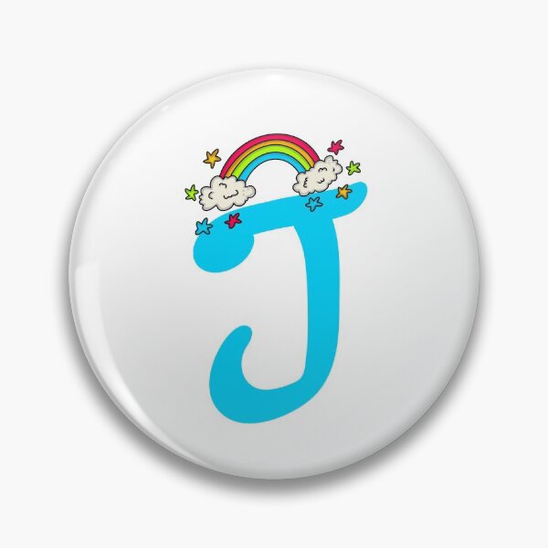Item preview, Alphabet Letter J Rainbow designed and sold by T Kids.