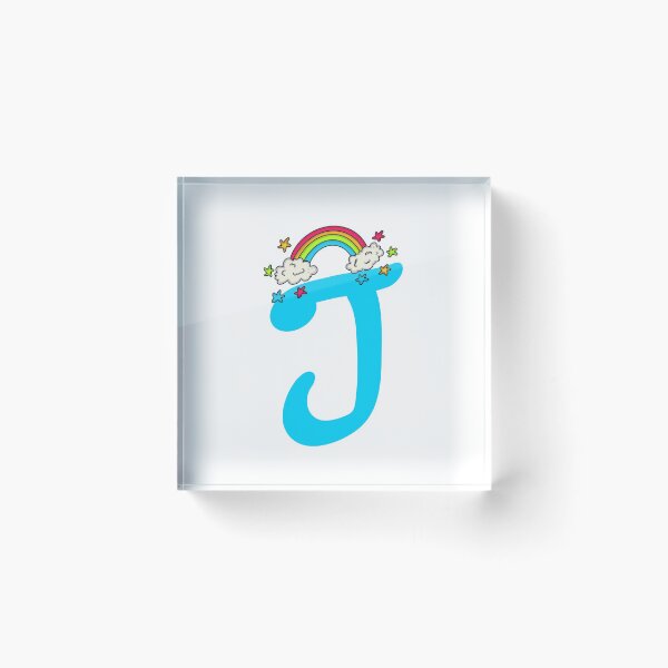 Item preview, Alphabet Letter J Rainbow designed and sold by T Kids.
